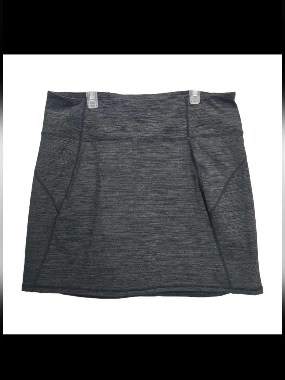 Kuhl Skort Womens S Gray Skulpt Pull On Hiking Tennis Golf Outdoors Skirt